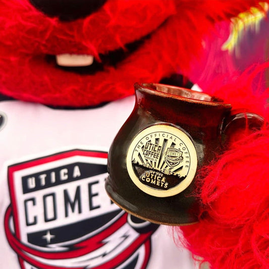 Utica Comets x Utica Coffee Roasting Stoneware Mug