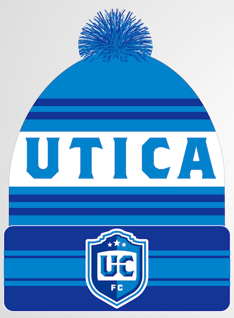 UCFC Blue Stripe Pom Beanie