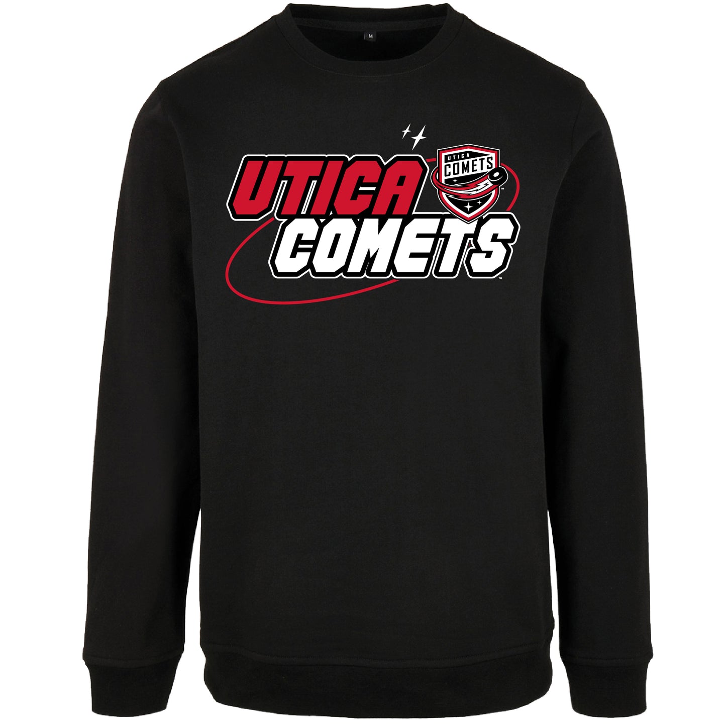 Utica Comets Youth Black Crewneck