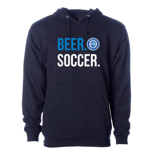 UCFC Beer. Soccer. Hoodie