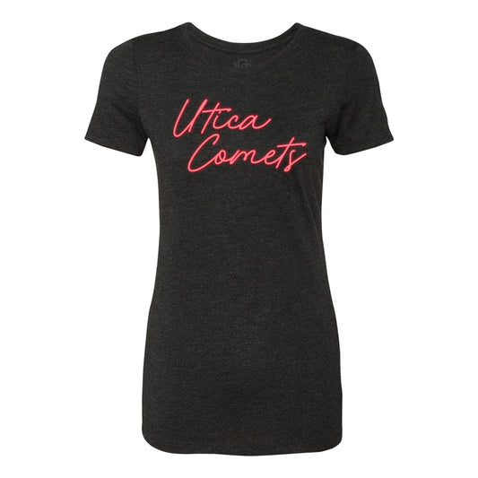 Utica Comets Women's Neon Tee