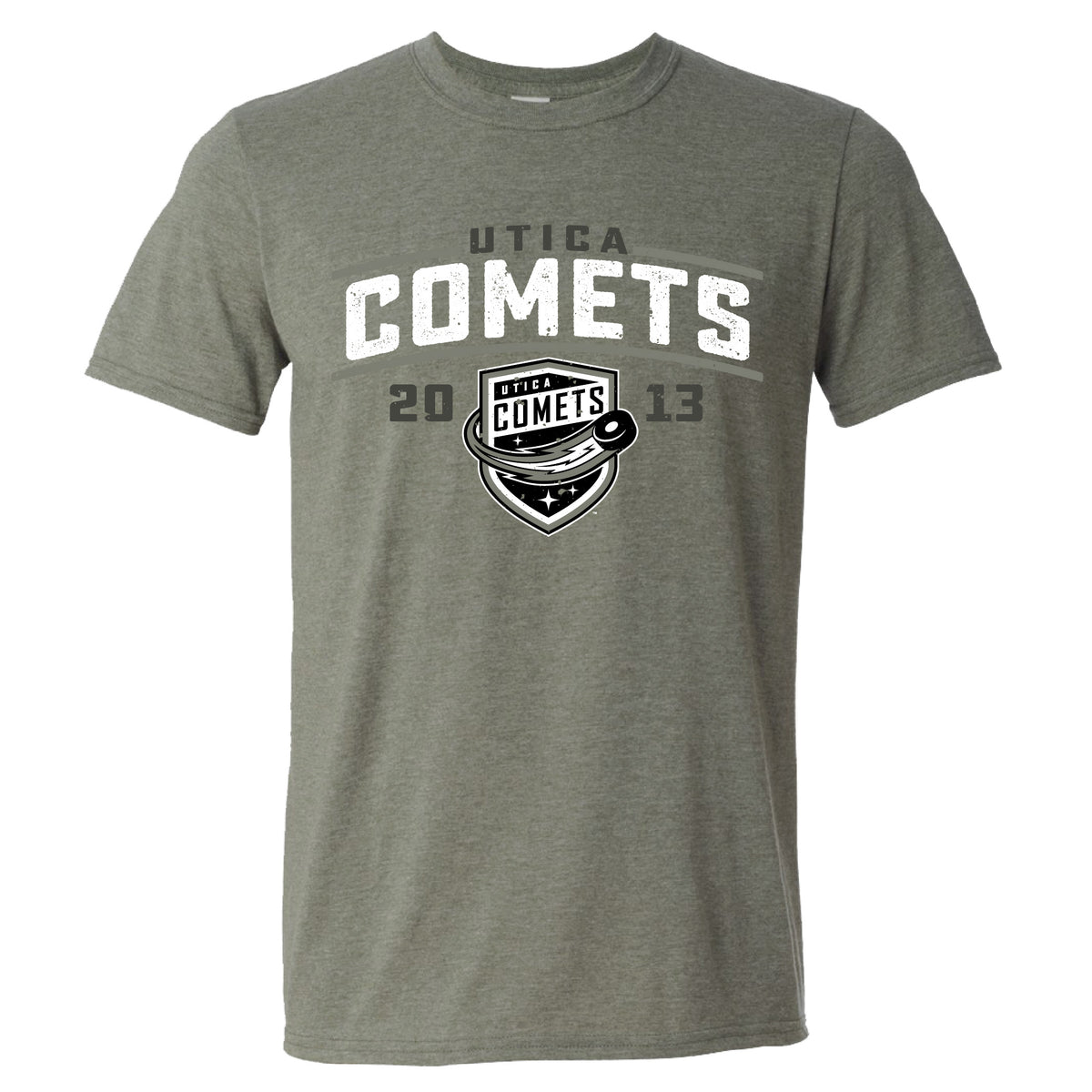 Utica Comets Green Tee Shirt